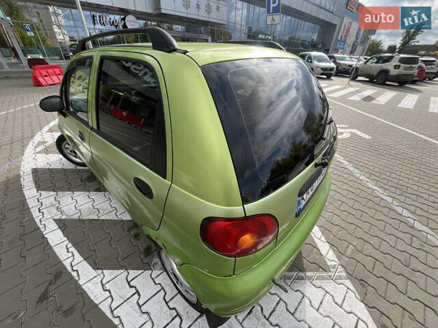 Зеленый Дэу Матиз, объемом двигателя 0.8 л и пробегом 290 тыс. км за 999 $, фото 1 на Automoto.ua