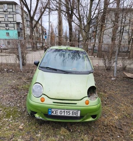 Зеленый Дэу Матиз, объемом двигателя 1 л и пробегом 187 тыс. км за 900 $, фото 1 на Automoto.ua