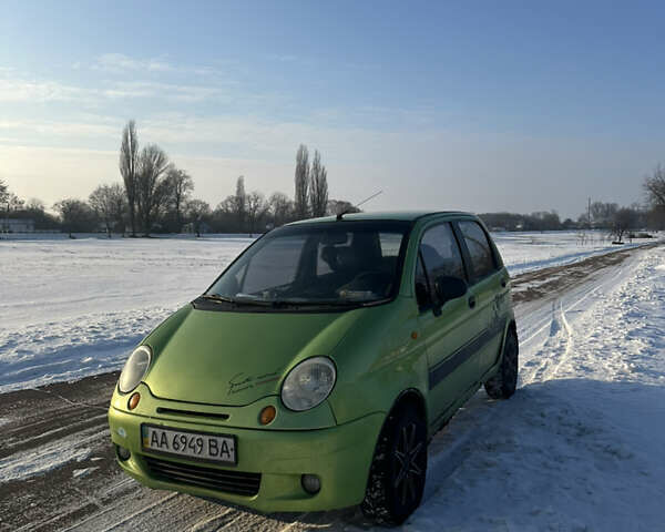 Зеленый Дэу Матиз, объемом двигателя 1.5 л и пробегом 120 тыс. км за 1900 $, фото 1 на Automoto.ua