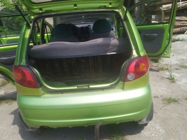 Зеленый Дэу Матиз, объемом двигателя 0.8 л и пробегом 106 тыс. км за 2200 $, фото 1 на Automoto.ua
