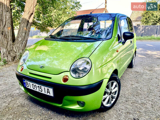 Зелений Деу Матіз, об'ємом двигуна 0.8 л та пробігом 160 тис. км за 3250 $, фото 1 на Automoto.ua
