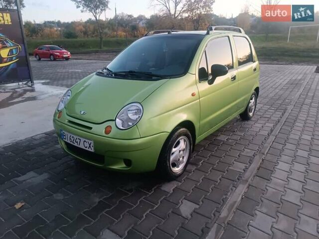 Зеленый Дэу Матиз, объемом двигателя 0.8 л и пробегом 89 тыс. км за 2700 $, фото 1 на Automoto.ua