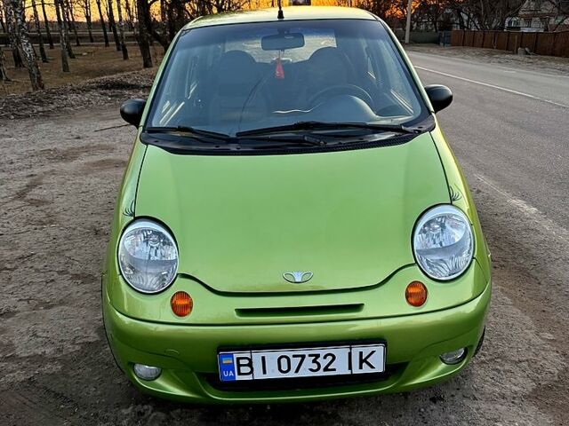 Зелений Деу Матіз, об'ємом двигуна 0.8 л та пробігом 162 тис. км за 2500 $, фото 1 на Automoto.ua