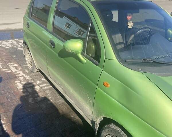 Зелений Деу Матіз, об'ємом двигуна 0.8 л та пробігом 200 тис. км за 1806 $, фото 1 на Automoto.ua