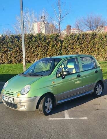 Зелений Деу Матіз, об'ємом двигуна 0.99 л та пробігом 122 тис. км за 2900 $, фото 1 на Automoto.ua
