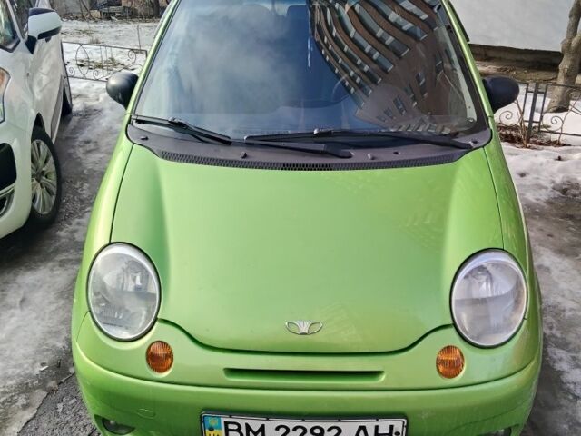 Зелений Деу Матіз, об'ємом двигуна 0.8 л та пробігом 100 тис. км за 3400 $, фото 1 на Automoto.ua