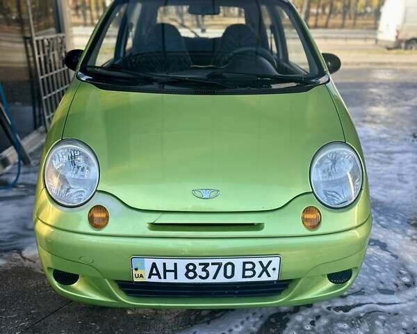 Зелений Деу Матіз, об'ємом двигуна 0.8 л та пробігом 72 тис. км за 2300 $, фото 1 на Automoto.ua