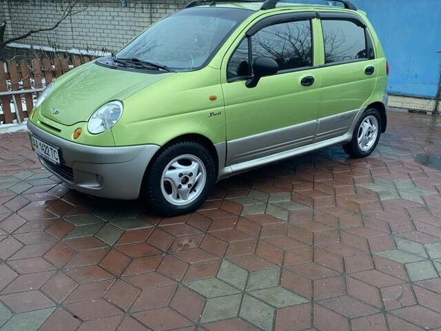 Зеленый Дэу Матиз, объемом двигателя 1 л и пробегом 134 тыс. км за 2300 $, фото 1 на Automoto.ua