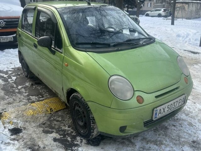 Зеленый Дэу Матиз, объемом двигателя 8 л и пробегом 120 тыс. км за 2000 $, фото 1 на Automoto.ua