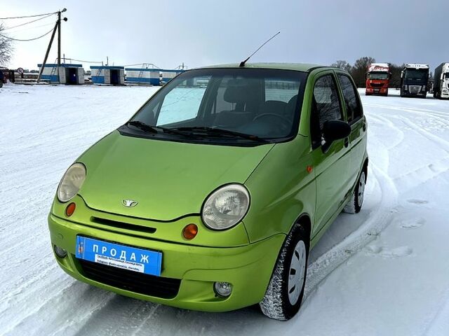 Зеленый Дэу Матиз, объемом двигателя 8 л и пробегом 136 тыс. км за 3300 $, фото 1 на Automoto.ua