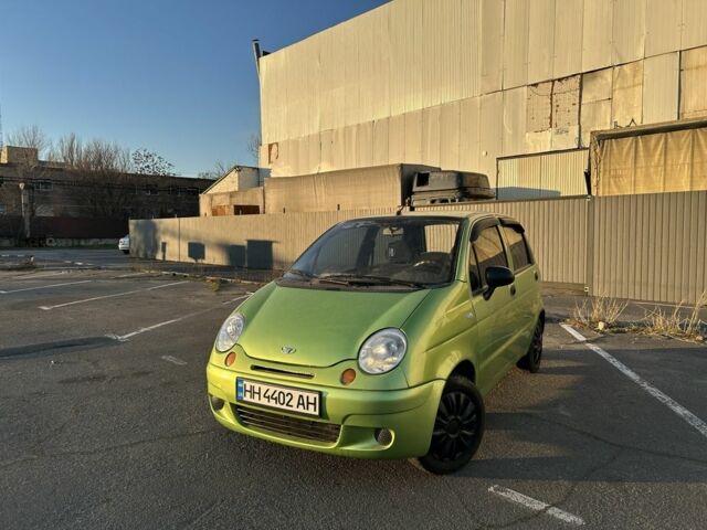 Зеленый Дэу Матиз, объемом двигателя 0.8 л и пробегом 165 тыс. км за 1550 $, фото 1 на Automoto.ua