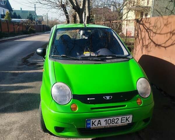 Зелений Деу Матіз, об'ємом двигуна 0.8 л та пробігом 120 тис. км за 3650 $, фото 1 на Automoto.ua