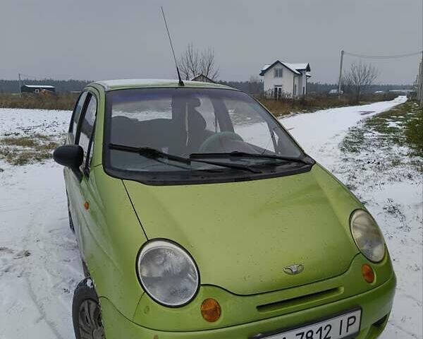 Зеленый Дэу Матиз, объемом двигателя 0.8 л и пробегом 89 тыс. км за 2900 $, фото 1 на Automoto.ua