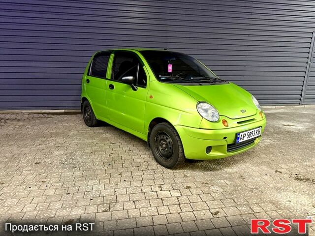 Зелений Деу Матіз, об'ємом двигуна 0.8 л та пробігом 109 тис. км за 2199 $, фото 1 на Automoto.ua