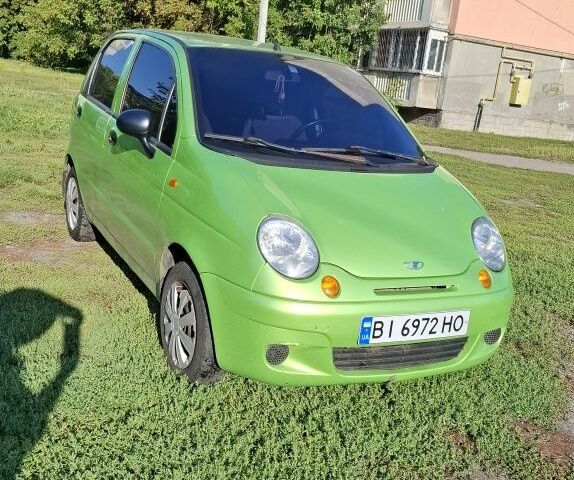 Зелений Деу Матіз, об'ємом двигуна 0.8 л та пробігом 120 тис. км за 2300 $, фото 1 на Automoto.ua