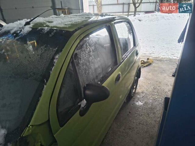 Зеленый Дэу Матиз, объемом двигателя 0.8 л и пробегом 111 тыс. км за 470 $, фото 1 на Automoto.ua