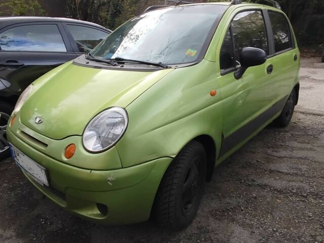 Зеленый Дэу Матиз, объемом двигателя 0.8 л и пробегом 100 тыс. км за 1044 $, фото 1 на Automoto.ua