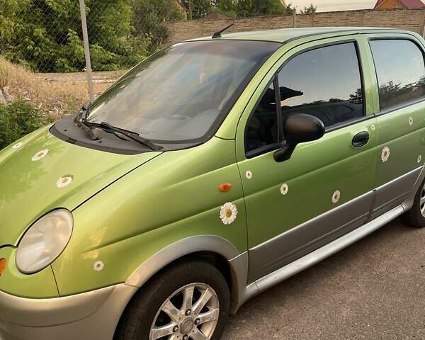 Зелений Деу Матіз, об'ємом двигуна 0.8 л та пробігом 170 тис. км за 2000 $, фото 1 на Automoto.ua