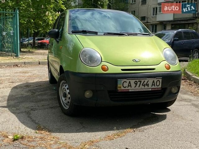 Зелений Деу Матіз, об'ємом двигуна 0.8 л та пробігом 269 тис. км за 1550 $, фото 1 на Automoto.ua