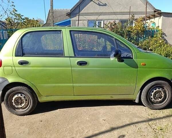 Дэу Матиз 2007 в Белгород-Днестровском на Automoto.ua Зеленый Дэу Матиз, объемом двигателя 8 л и пробегом 200 тыс. км за 1800 $, фото 1 на Automoto.ua