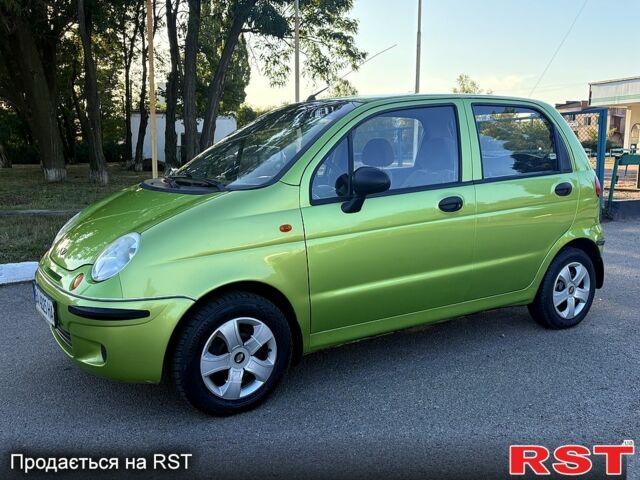 Зелений Деу Матіз, об'ємом двигуна 0.8 л та пробігом 99 тис. км за 2900 $, фото 1 на Automoto.ua