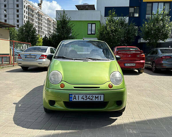 Зелений Деу Матіз, об'ємом двигуна 0.8 л та пробігом 136 тис. км за 1600 $, фото 1 на Automoto.ua