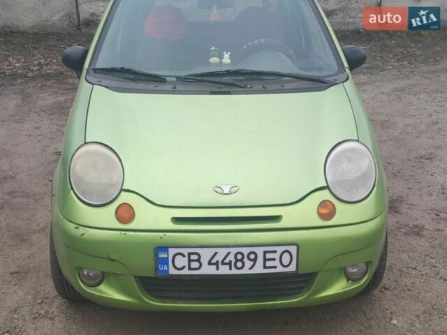 Зелений Деу Матіз, об'ємом двигуна 0.8 л та пробігом 138 тис. км за 2500 $, фото 1 на Automoto.ua