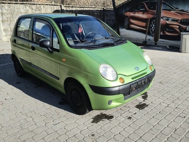 Зеленый Дэу Матиз, объемом двигателя 1 л и пробегом 105 тыс. км за 850 $, фото 1 на Automoto.ua