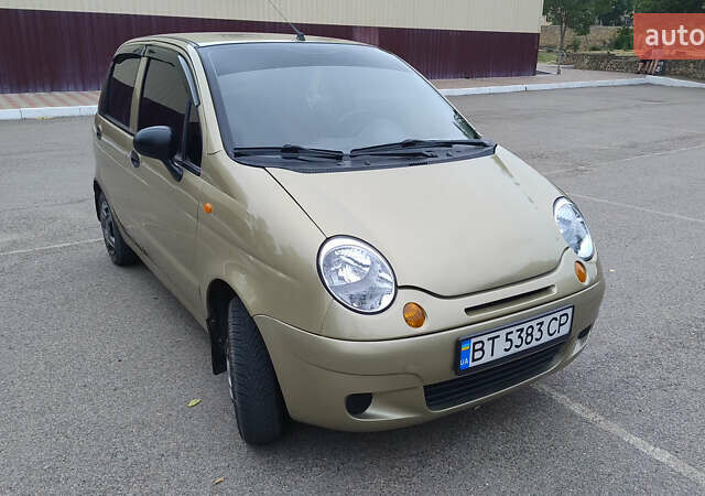 Зелений Деу Матіз, об'ємом двигуна 0.8 л та пробігом 130 тис. км за 2200 $, фото 1 на Automoto.ua