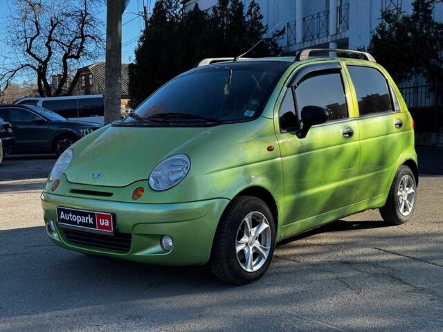 Зелений Деу Матіз, об'ємом двигуна 0.8 л та пробігом 136 тис. км за 3490 $, фото 1 на Automoto.ua