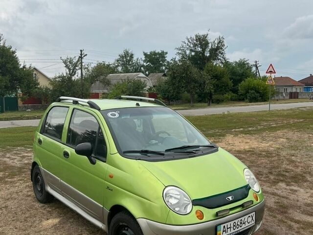 Зеленый Дэу Матиз, объемом двигателя 1 л и пробегом 174 тыс. км за 1556 $, фото 1 на Automoto.ua