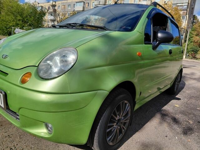 Зелений Деу Матіз, об'ємом двигуна 0.8 л та пробігом 158 тис. км за 2400 $, фото 1 на Automoto.ua