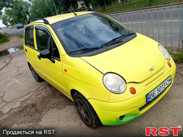 Зеленый Дэу Матиз, объемом двигателя 0.8 л и пробегом 123 тыс. км за 2250 $, фото 1 на Automoto.ua
