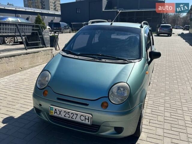 Зеленый Дэу Матиз, объемом двигателя 0.8 л и пробегом 95 тыс. км за 2600 $, фото 1 на Automoto.ua