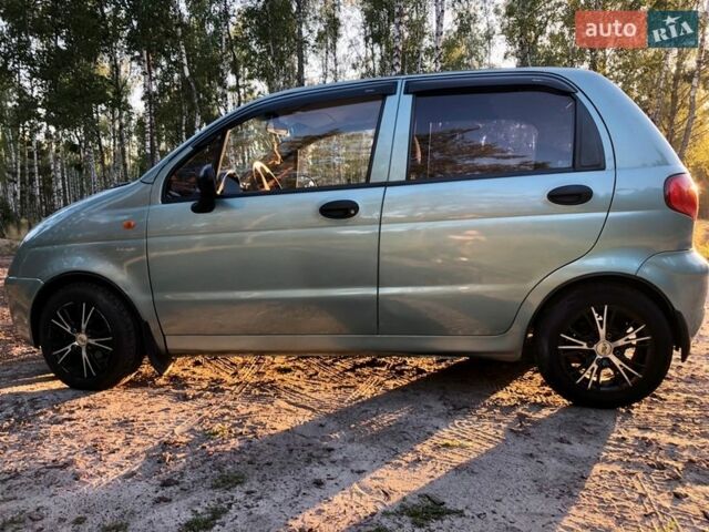 Зеленый Дэу Матиз, объемом двигателя 0.8 л и пробегом 123 тыс. км за 2900 $, фото 1 на Automoto.ua