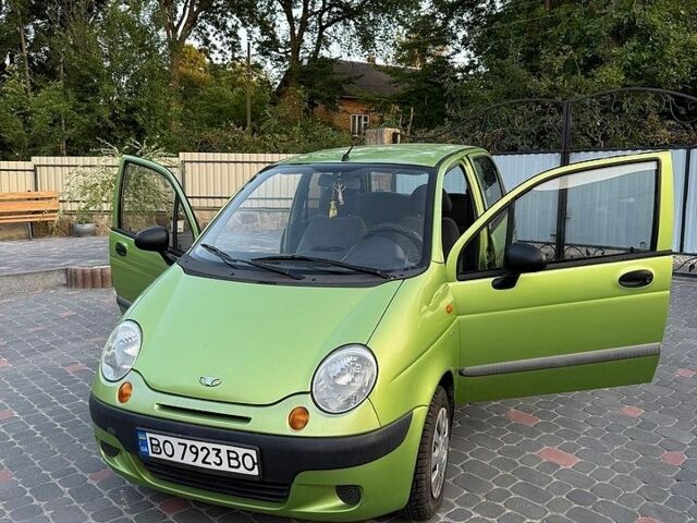 Зелений Деу Матіз, об'ємом двигуна 0.8 л та пробігом 212 тис. км за 1950 $, фото 1 на Automoto.ua