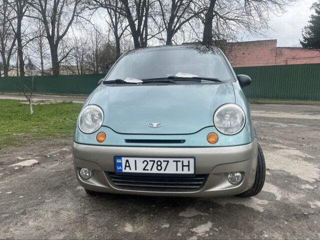 Зеленый Дэу Матиз, объемом двигателя 1 л и пробегом 104 тыс. км за 2500 $, фото 1 на Automoto.ua