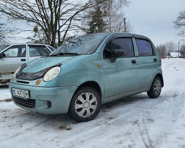 Зелений Деу Матіз, об'ємом двигуна 0.8 л та пробігом 100 тис. км за 2200 $, фото 1 на Automoto.ua