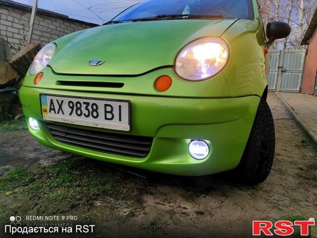 Зеленый Дэу Матиз, объемом двигателя 0.8 л и пробегом 120 тыс. км за 1650 $, фото 1 на Automoto.ua