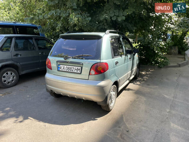 Зеленый Дэу Матиз, объемом двигателя 1 л и пробегом 140 тыс. км за 2700 $, фото 1 на Automoto.ua