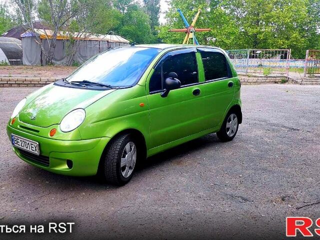 Зелений Деу Матіз, об'ємом двигуна 0.8 л та пробігом 89 тис. км за 3600 $, фото 1 на Automoto.ua