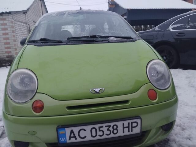 Зеленый Дэу Матиз, объемом двигателя 0.8 л и пробегом 122 тыс. км за 2500 $, фото 1 на Automoto.ua