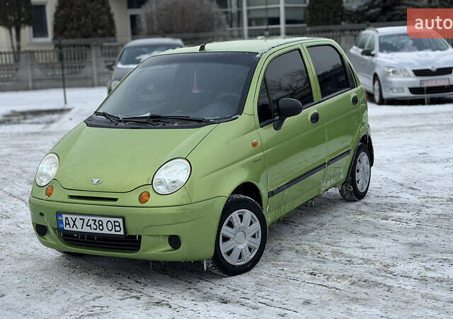 Зеленый Дэу Матиз, объемом двигателя 0.8 л и пробегом 121 тыс. км за 2900 $, фото 1 на Automoto.ua