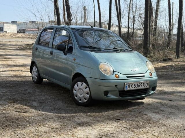 Зеленый Дэу Матиз, объемом двигателя 0.8 л и пробегом 95 тыс. км за 2100 $, фото 1 на Automoto.ua