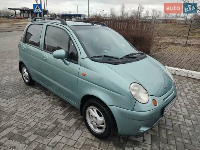 Зеленый Дэу Матиз, объемом двигателя 0.8 л и пробегом 170 тыс. км за 2800 $, фото 1 на Automoto.ua