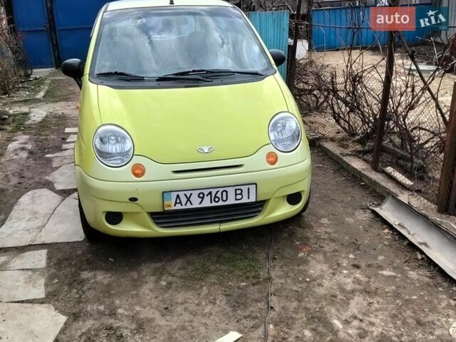 Зеленый Дэу Матиз, объемом двигателя 0.8 л и пробегом 60 тыс. км за 1600 $, фото 1 на Automoto.ua