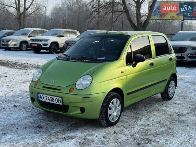 Зелений Деу Матіз, об'ємом двигуна 0.8 л та пробігом 120 тис. км за 2950 $, фото 1 на Automoto.ua