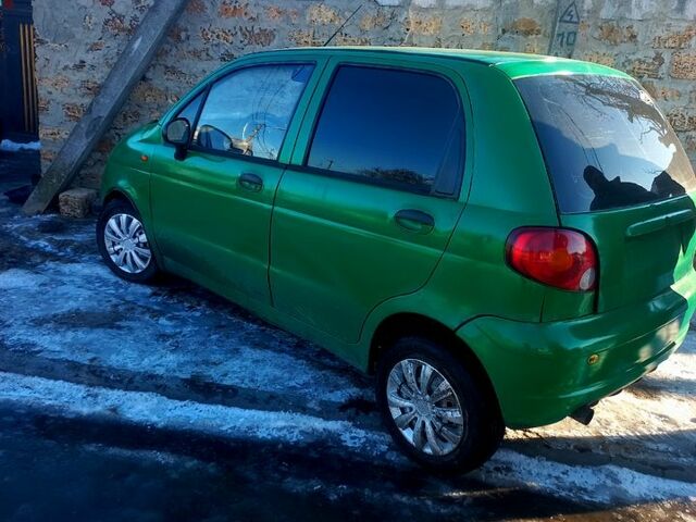 Зеленый Дэу Матиз, объемом двигателя 0.8 л и пробегом 1230 тыс. км за 1300 $, фото 1 на Automoto.ua