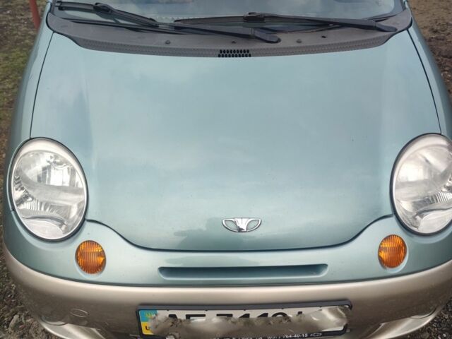 Зелений Деу Матіз, об'ємом двигуна 1 л та пробігом 132 тис. км за 2200 $, фото 1 на Automoto.ua