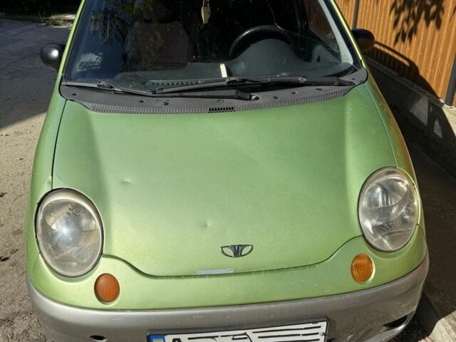 Зелений Деу Матіз, об'ємом двигуна 1 л та пробігом 108 тис. км за 1500 $, фото 1 на Automoto.ua